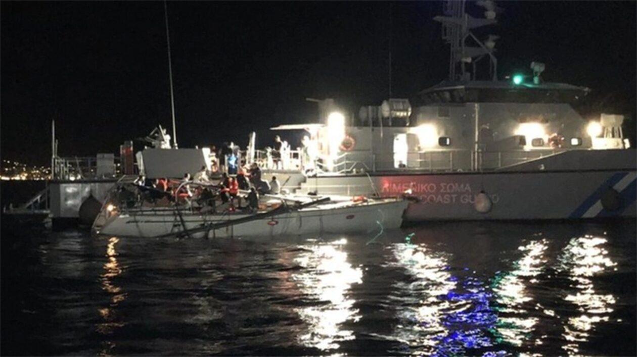 Εντοπίστηκε ιστιοφόρο με 79 μετανάστες – Διασώθηκαν και μεταφέρθηκαν στο ΚΥΤ Λέρου