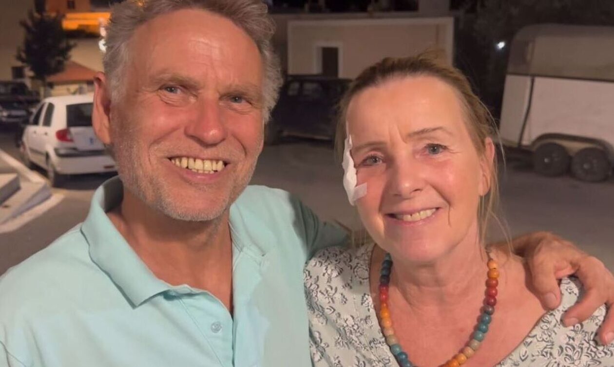 Ρόδος: Ζευγάρι Γερμανών κέρασε ολόκληρο χωριό, επειδή έσωσαν το σπίτι τους από τις φωτιές