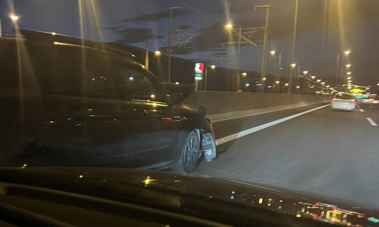 Τροχαίο ατύχημα στην Αττική Οδό – Μεγάλο μποτιλιάρισμα και στον Κηφισό