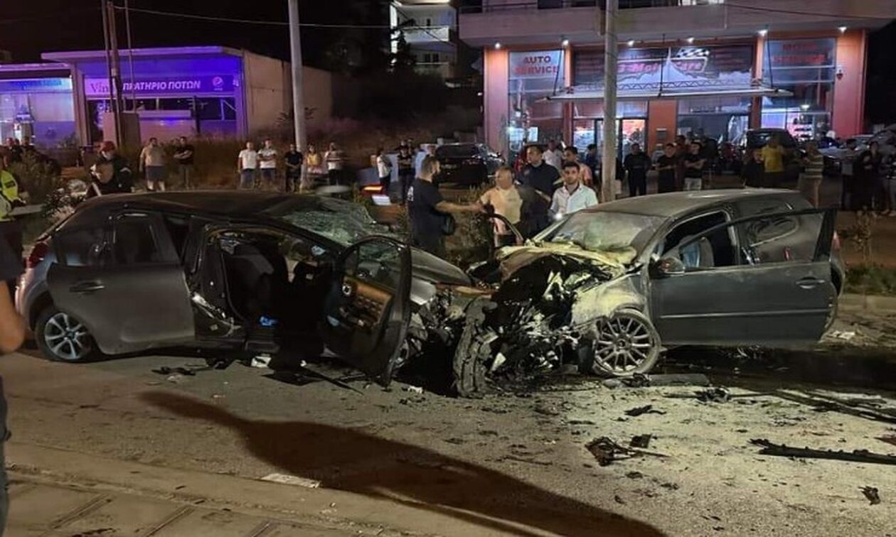 Μαρκόπουλο: Σοβαρό τροχαίο στη λεωφόρο Πόρτο Ράφτη με τέσσερις τραυματίες