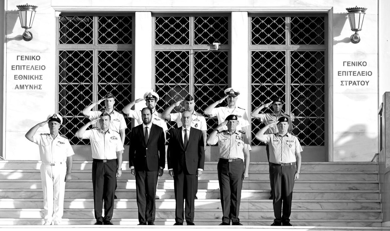 Νίκος Δένδιας: «Το καθήκον είναι περασμένο στο DNA, όλων όσων αναπνέουν με το εθνόσημο»