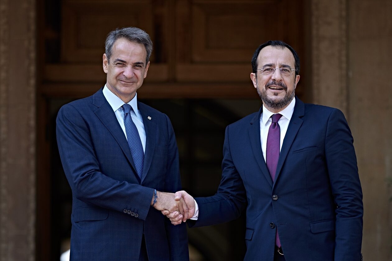 Συνάντηση Κυριάκου Μητσοτάκη – Νίκου Χριστοδουλίδη στη Νέα Υόρκη