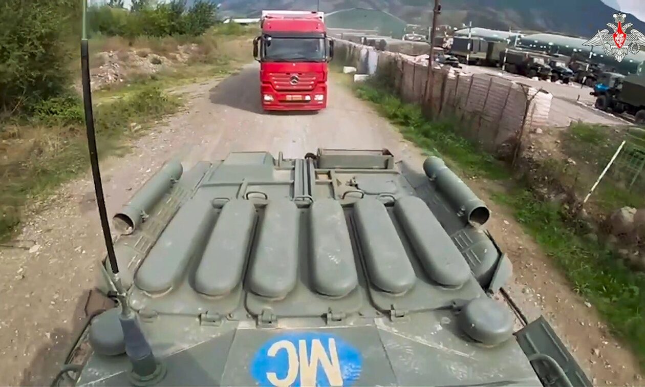 Ναγκόρνο Καραμπάχ: Στον θύλακα κομβόι ανθρωπιστικής βοήθειας του Ερυθρού Σταυρού