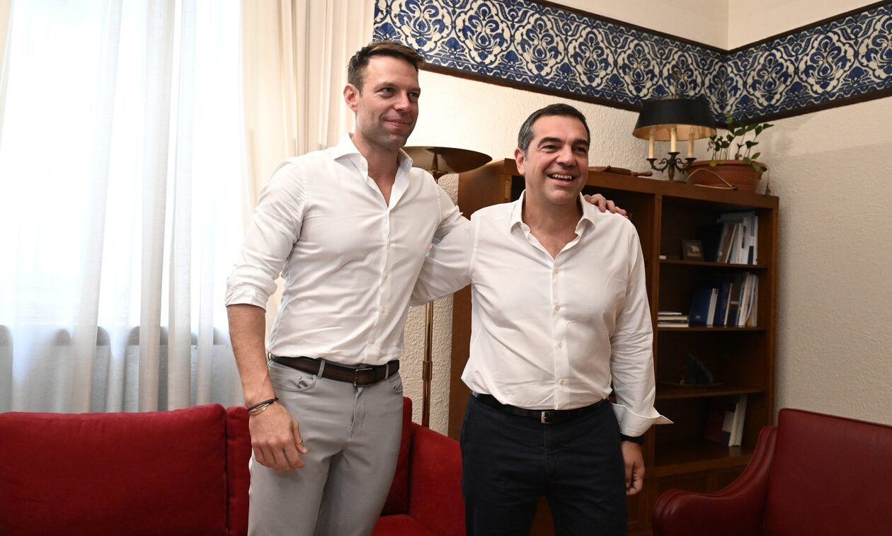 ΣΥΡΙΖΑ: Οι εικόνες και το παρασκήνιο από τη συνάντηση Αλέξη Τσίπρα – Στέφανου Κασσελάκη