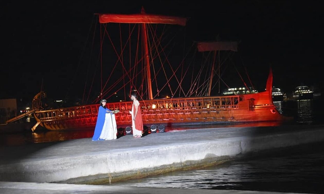 Σαλαμίνα: Η αναπαράσταση της ναυμαχίας