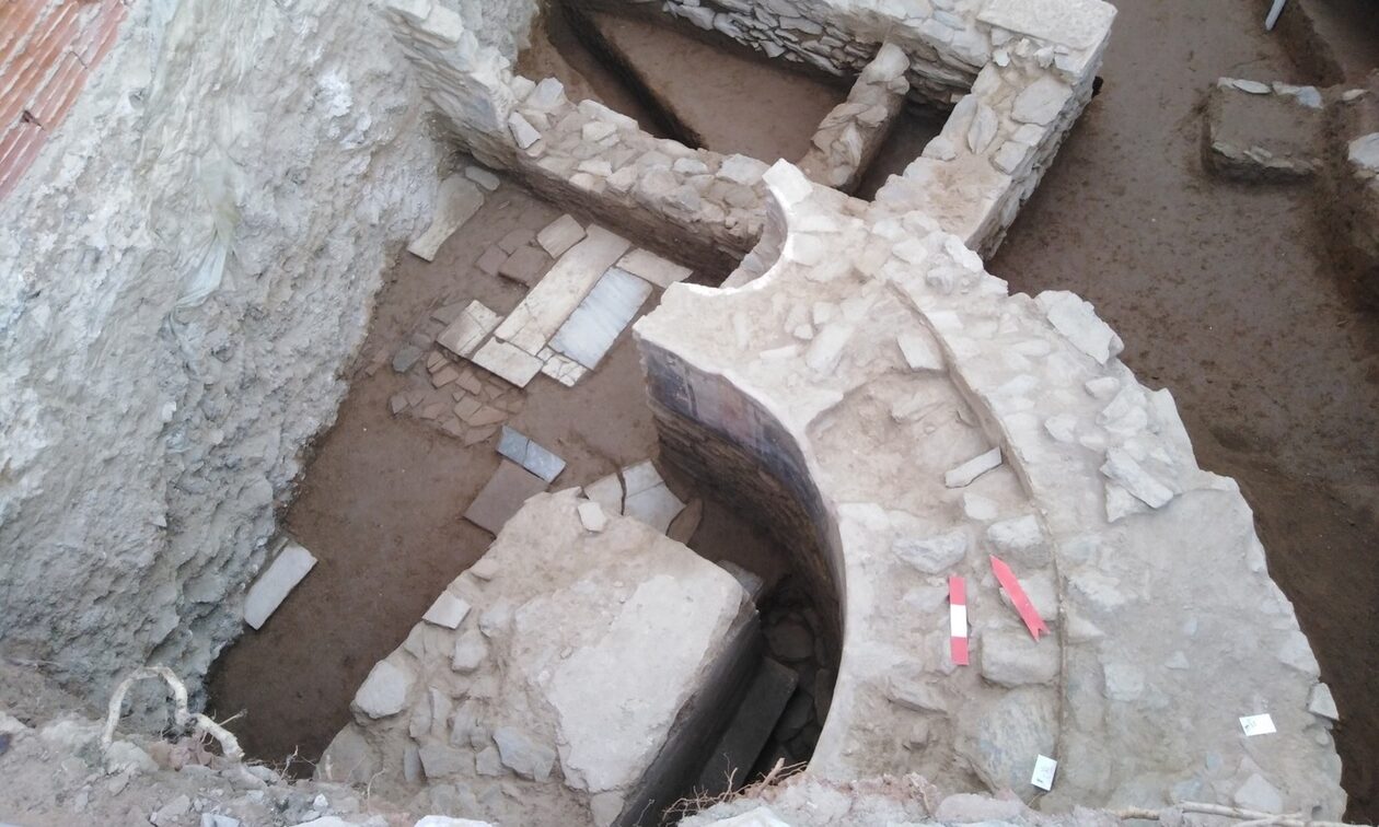 Αποκαλύφθηκε στη Θεσσαλονίκη βυζαντινός ναός και κοιμητήριο