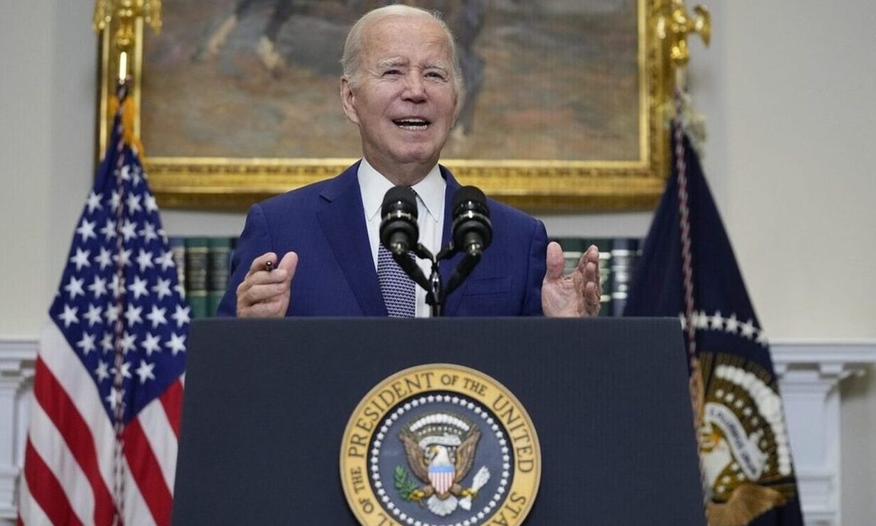 Μπάιντεν: «Στηρίζουμε το Ισραήλ στον πόλεμο κατά της Χαμάς»