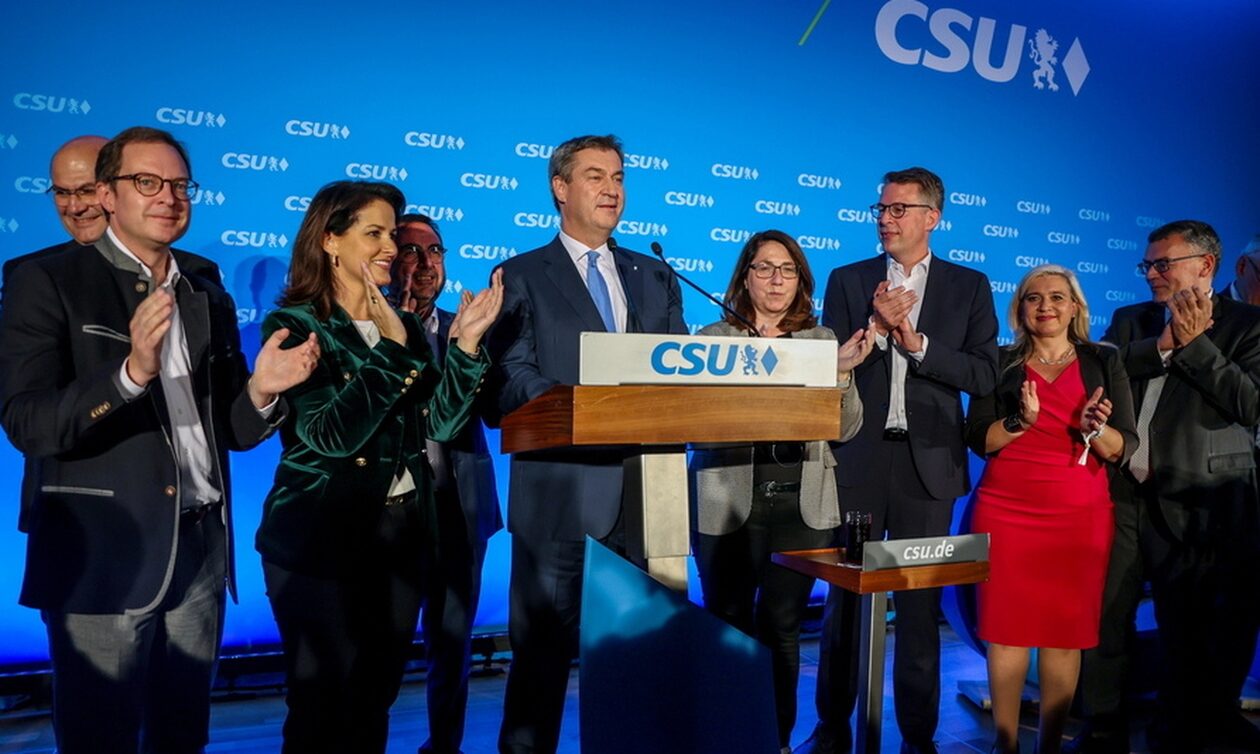 Γερμανία: Νίκη της Χριστιανικής Ένωσης σε Βαυαρία και Έσση, άνοδος της AfD