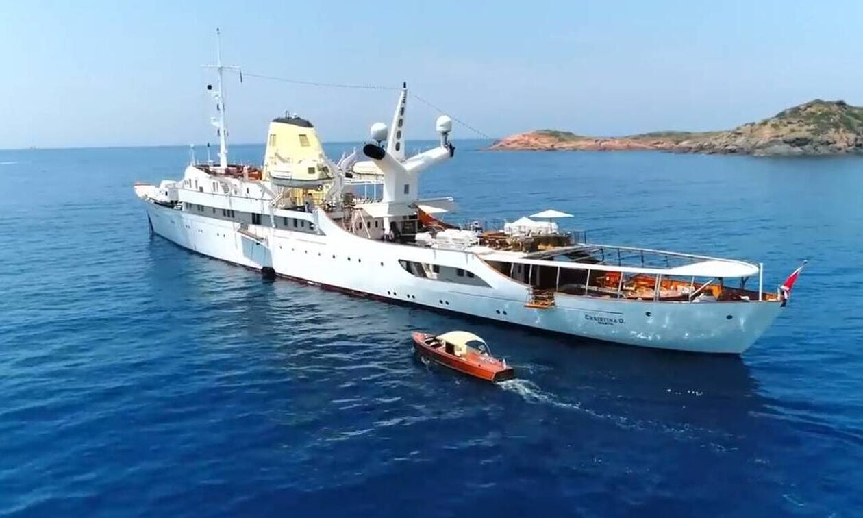 «Christina O»: Στο Κατάκολο η θρυλική θαλαμηγός του Ωνάση για τα γυρίσματα της ταινίας με τη Τζολί