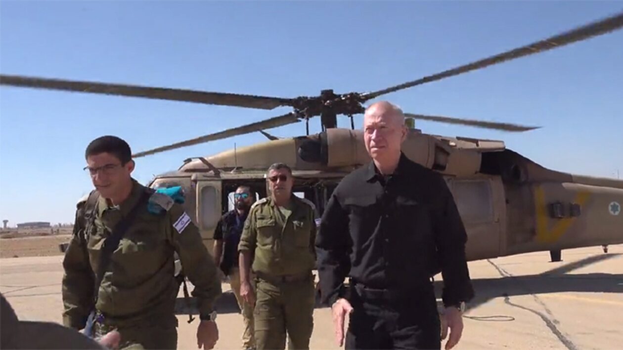 Υπουργός Άμυνας του Ισραήλ: Τα μέλη της Χαμάς ή θα παραδοθούν ή θα πεθάνουν