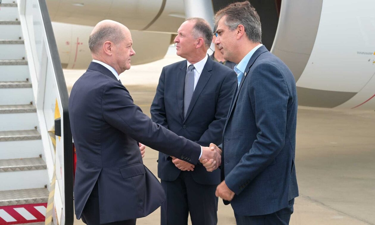 Στο Ισραήλ ο Γερμανός καγκελάριος Όλαφ Σολτς