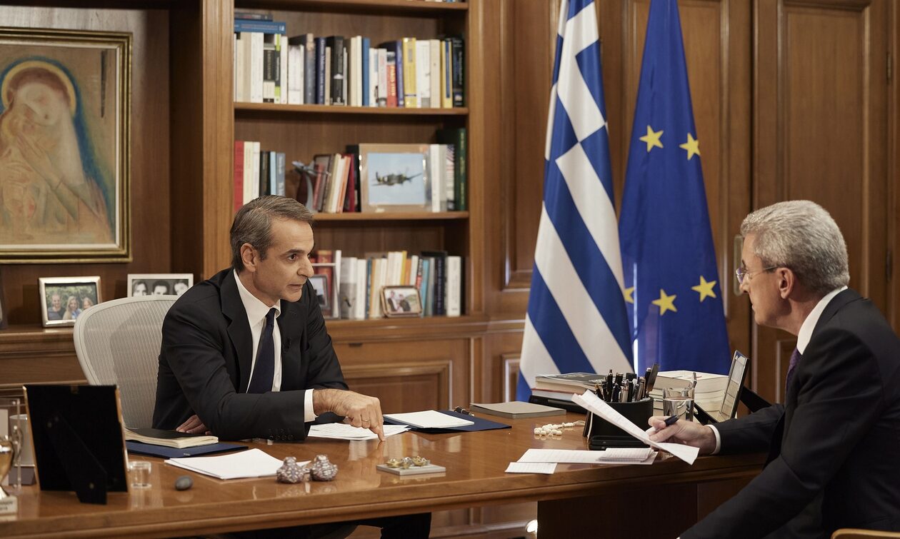 Κυριάκος Μητσοτάκης: Live η συνέντευξη στον ΑΝΤ1