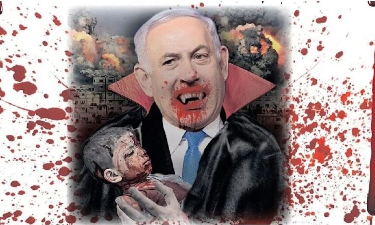 Μπενιαμίν Νετανιάχου: Η τουρκική εφημερίδα «Sozcu» τον παρουσιάζει σαν… βρικόλακα!
