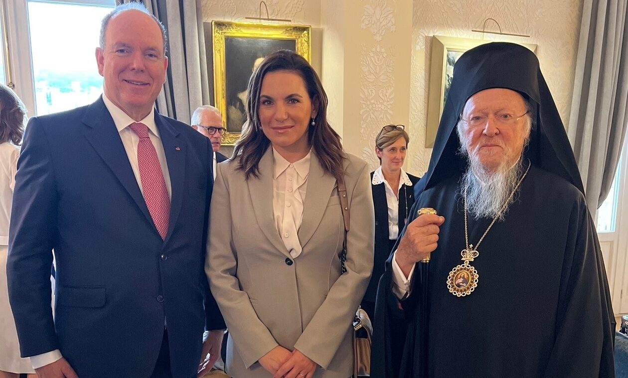 Κεφαλογιάννη: Συνάντηση με Πρίγκιπα Αλβέρτο, Παριάρχη Βαρθολομαίο και πρωθυπουργό του Μονακό