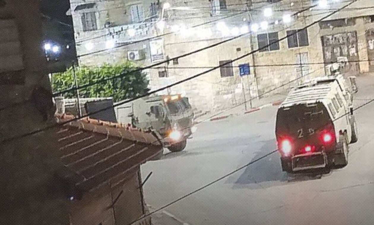 Τεθωρακισμένα του ισραηλινού στρατού «εισβάλλουν» σε περιοχές της Δυτικής Όχθης