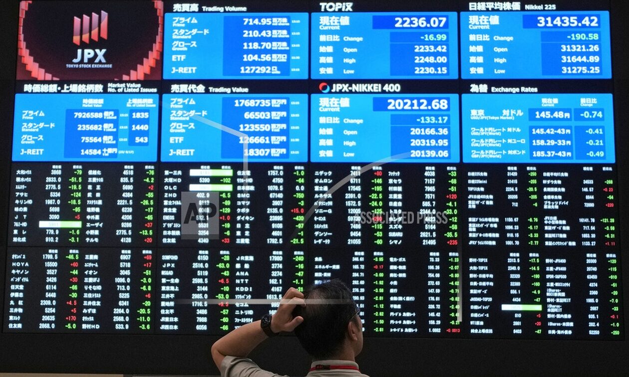 Αναταράξεις στις αγορές – Σε χαμηλά έτους οι δείκτες στην Ασία