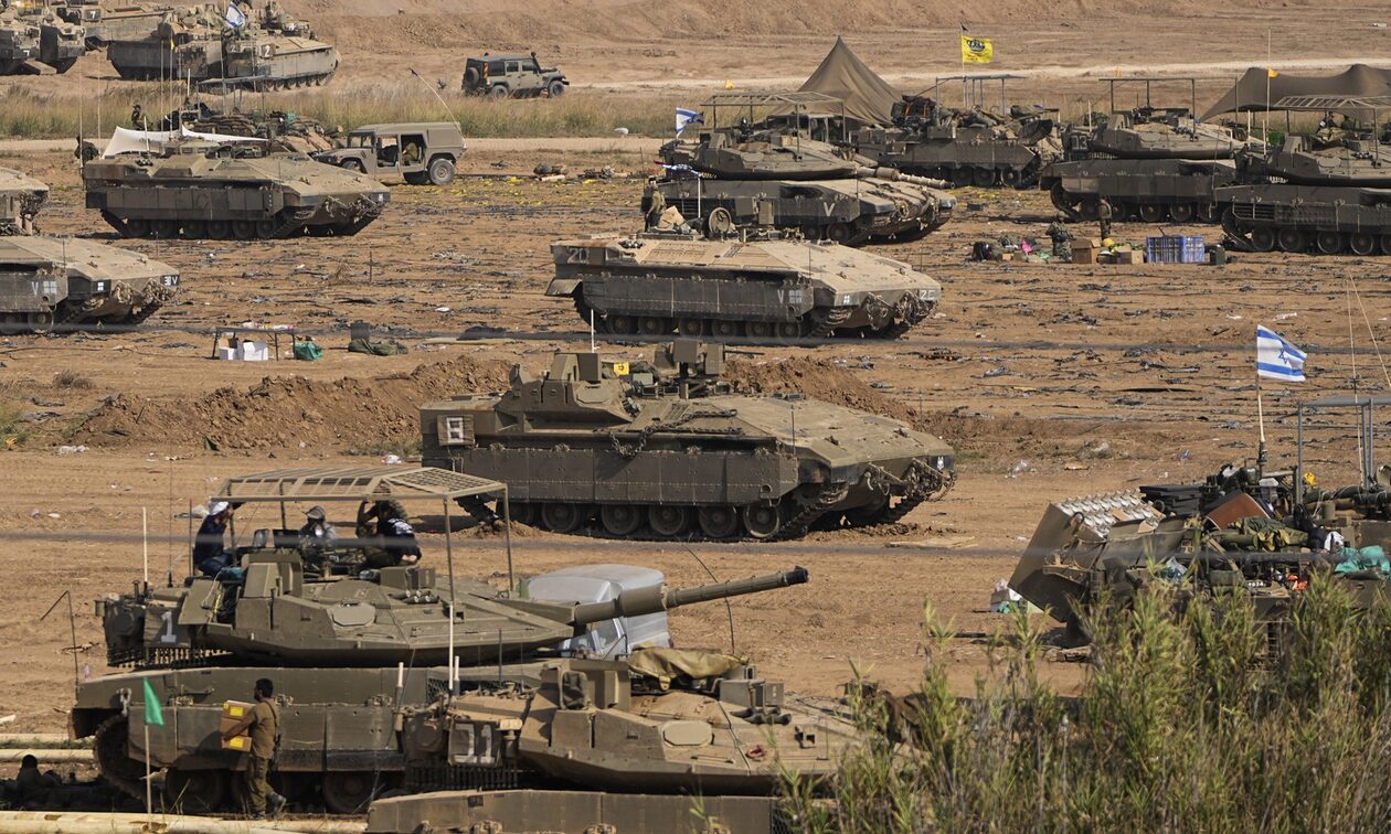 Μέση Ανατολή: Έτοιμο για εισβολή στη Γάζα το Ισραήλ – Μπαράζ ρουκετών στο Τελ Αβίβ από τη Χαμάς