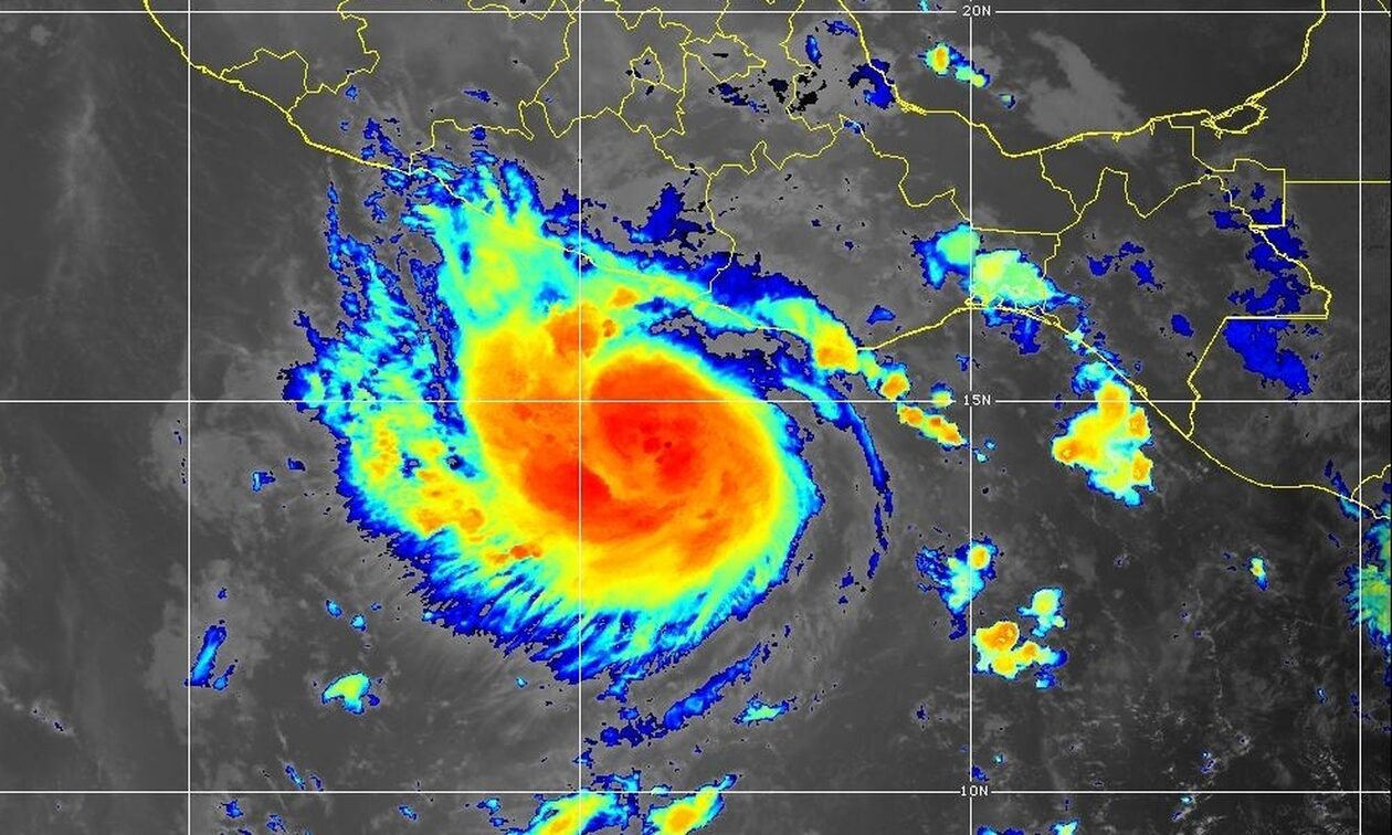 Μεξικό: Ο τυφώνας Ότις αναβαθμίστηκε στην κατηγορία 5 – Τεράστιος κίνδυνος για το Ακαπούλκο