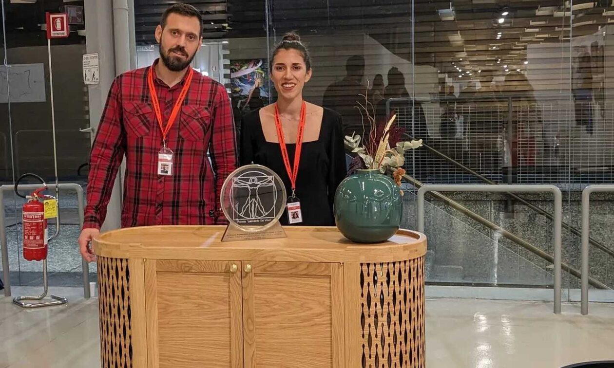 Φλωρεντία: Αδέρφια από τη Λάρισα κέρδισαν το πρώτο βραβείο design στη Διεθνή έκθεση Σύγχρονης Τέχνης