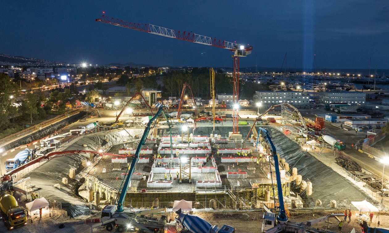 Lamda Development: Ολοκληρώθηκε η θεμελίωση του Riviera Tower