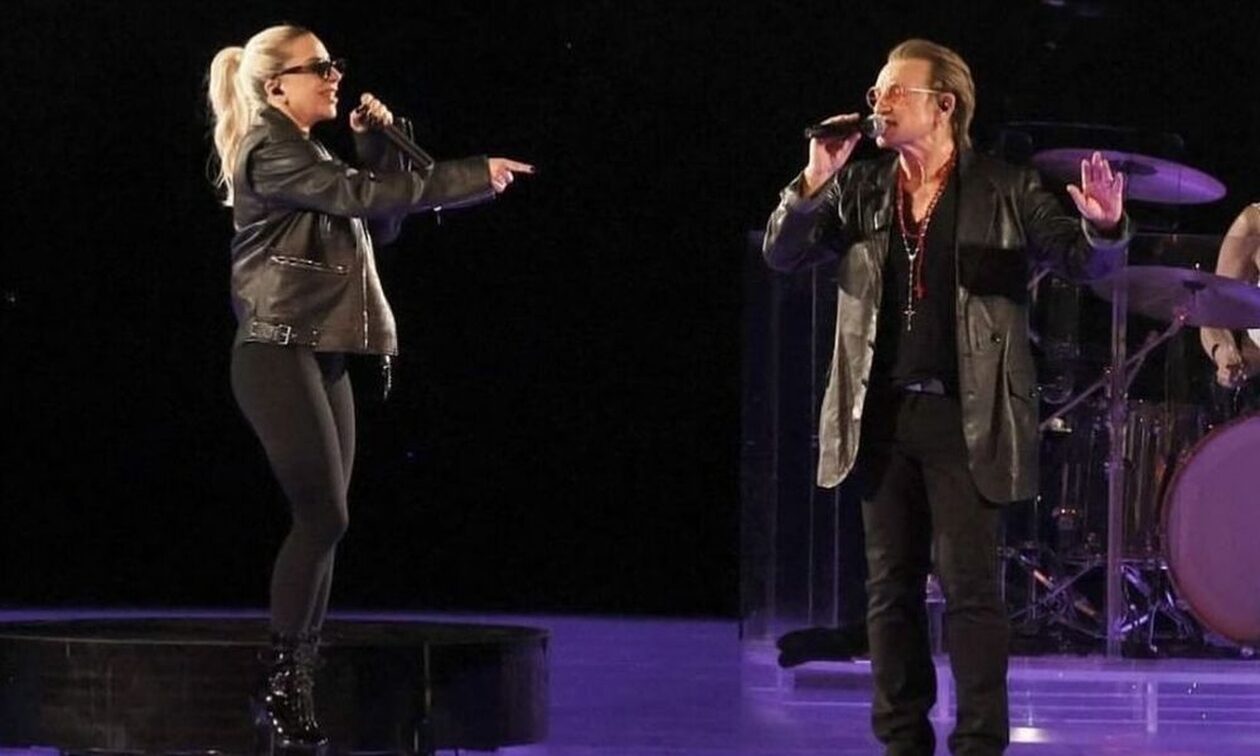 Ντουέτο έκπληξη: H Lady Gaga τραγούδησε live με τους U2 – Εντυπωσιακά βίντεο από το Sphere