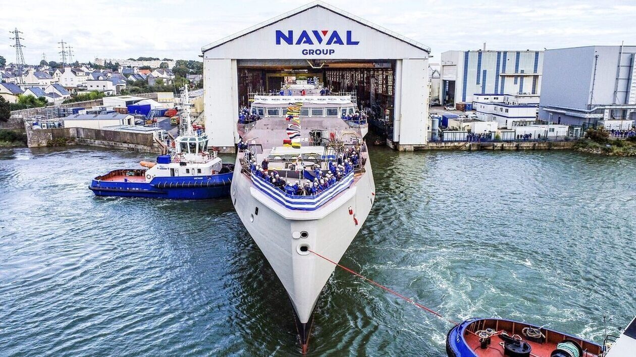 Φρεγάτα Κίμων: Βίντεο με παρασκήνια από την καθέλκυση της πρώτης Belh@rra