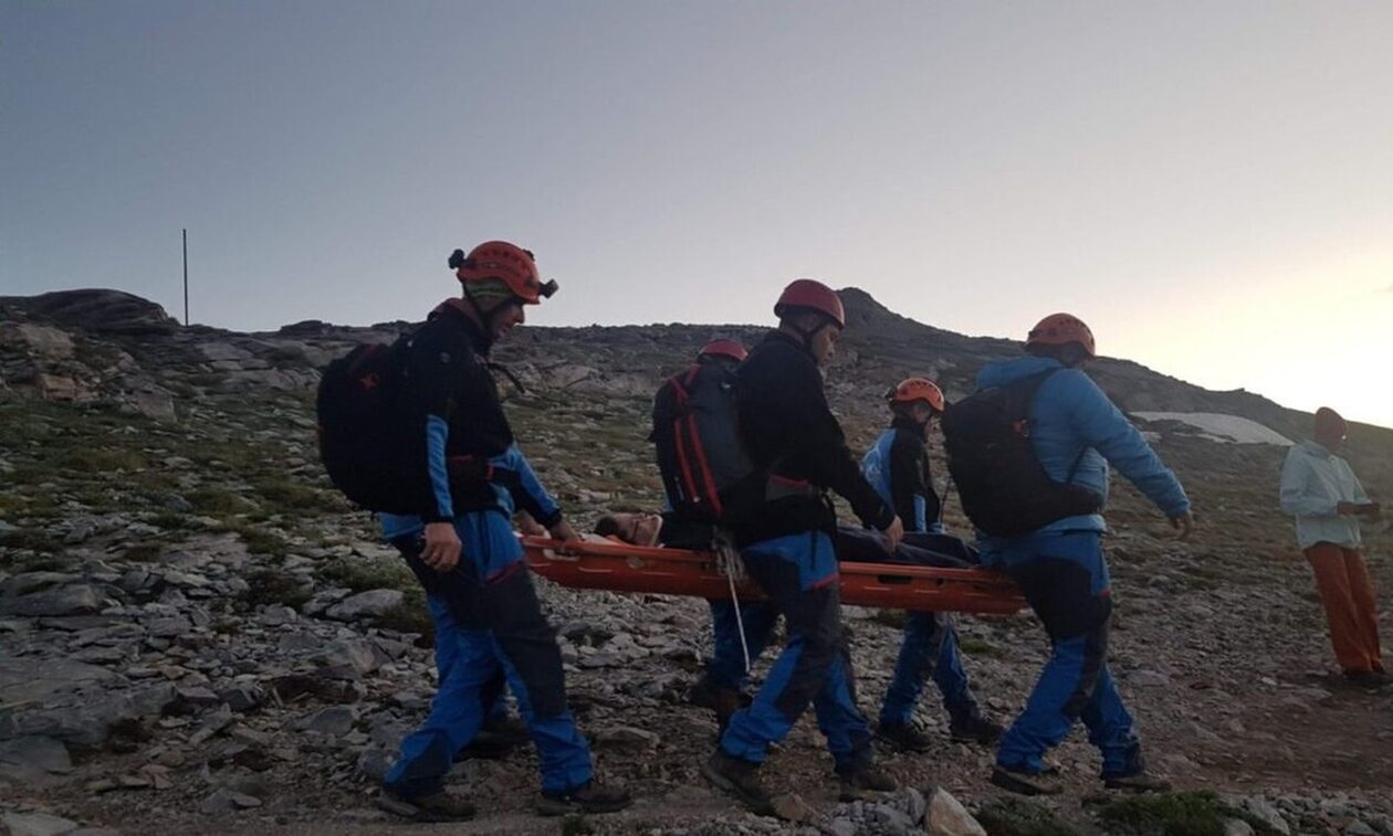 Τραυματίστηκε 50χρονος στον Όλυμπο: Τον παρέλαβε ελικόπτερο, μεταφέρθηκε στο νοσοκομείο