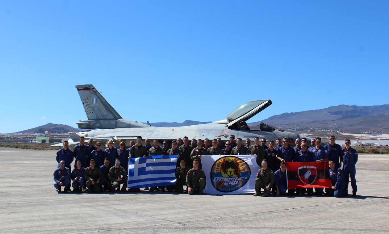 OCEAN SKY 2023: Συμμετοχή των Ενόπλων Δυνάμεων στην Πολυεθνική Αεροπορική Άσκηση