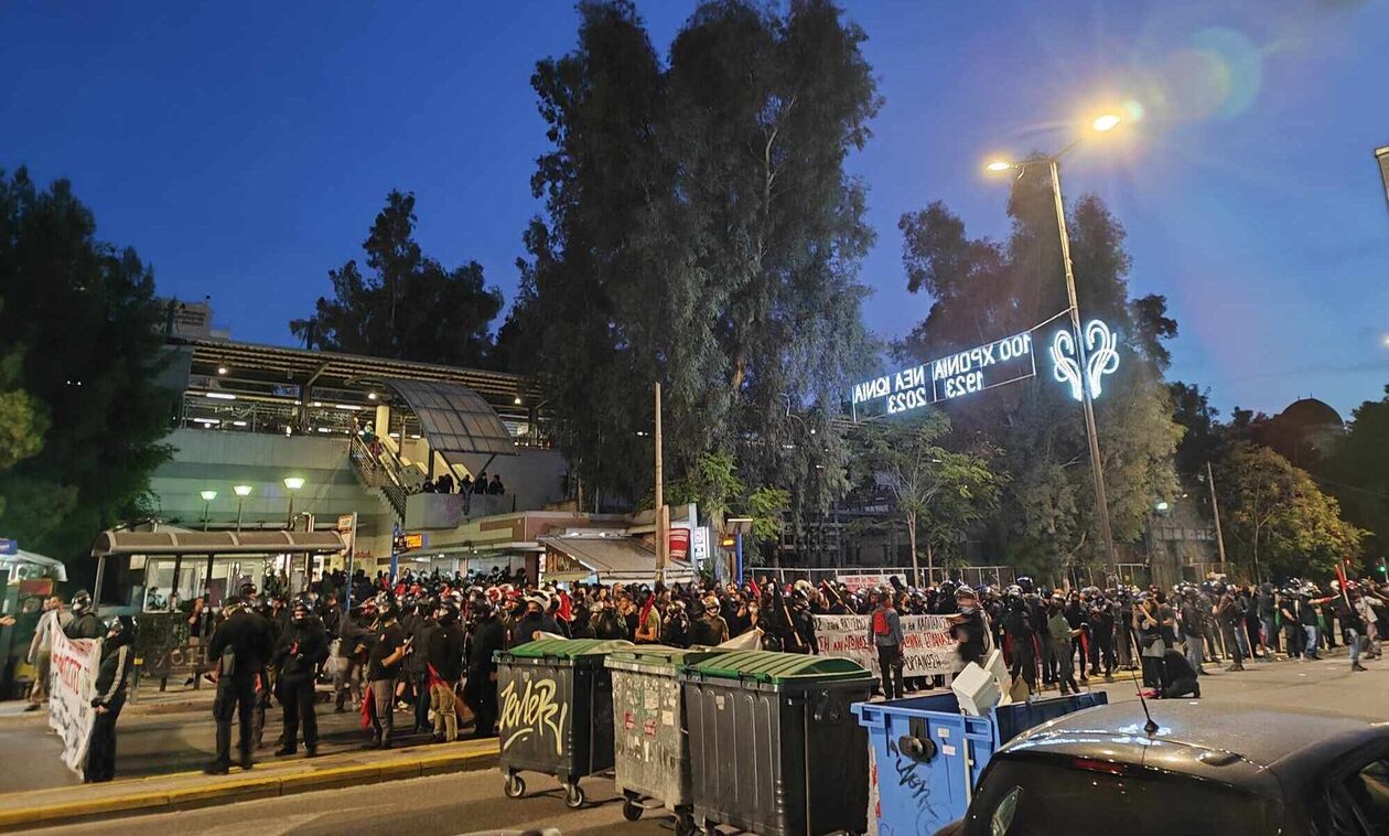 Νέο Ηράκλειο: Σε εξέλιξη δυο συγκεντρώσεις – Δρακόντεια τα μέτρα ασφαλείας