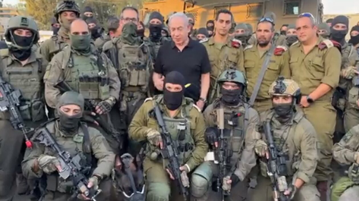 «Τίποτα δεν θα μας σταματήσει, θα νικήσουμε»: Βίντεο Νετανιάχου ανάμεσα σε στρατιώτες