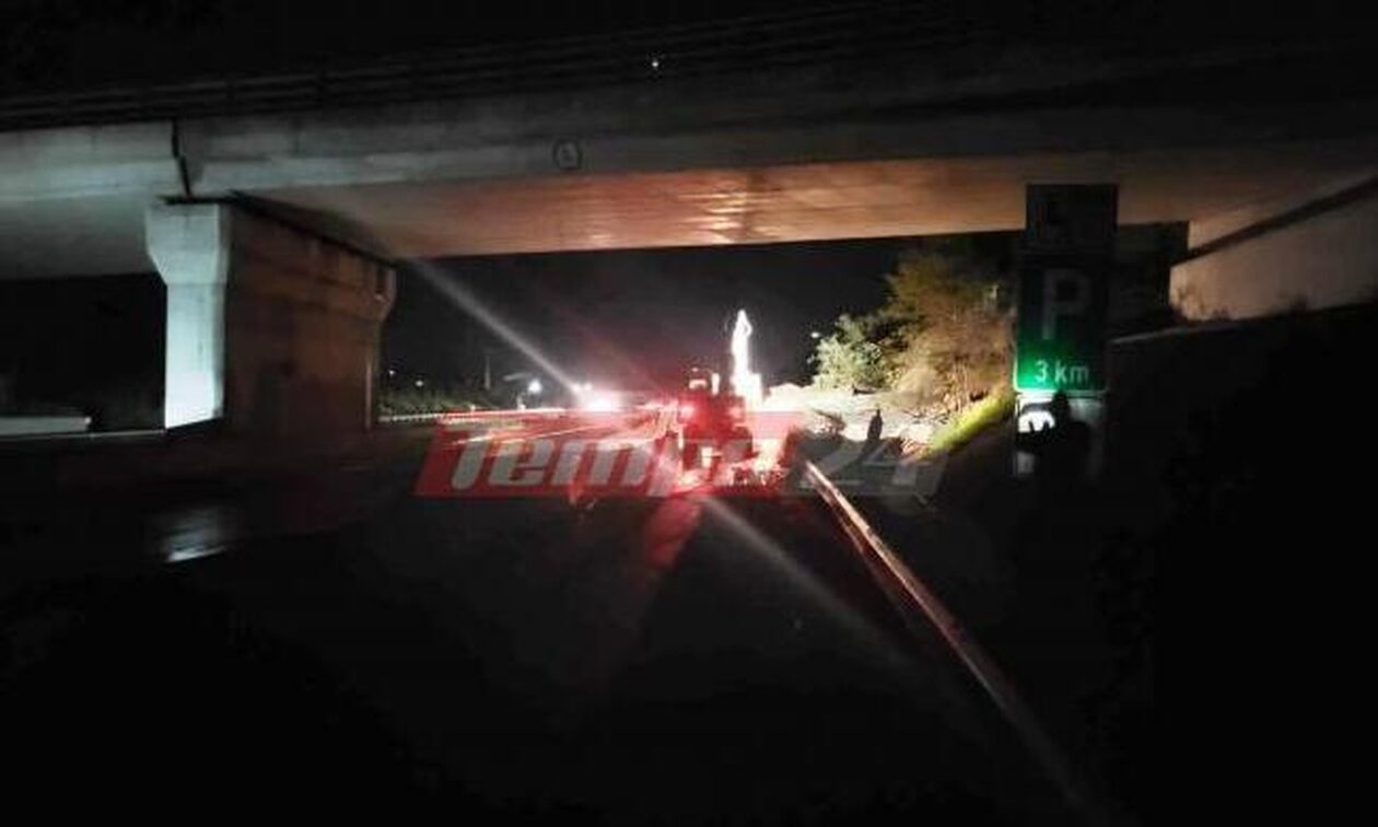 Εθνική Οδός Αθηνών – Πατρών: Παραμένει ακόμη κλειστή στο ρεύμα προς Αθήνα