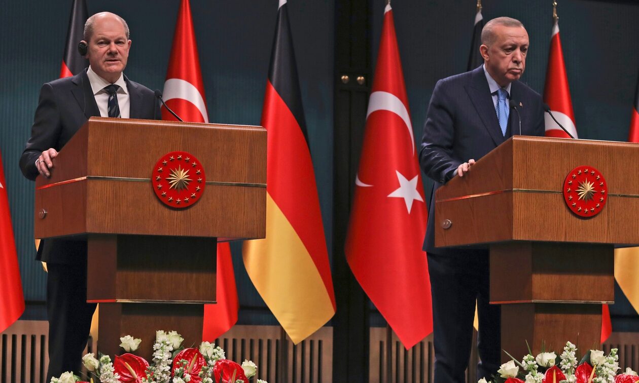 «Πόρτα» Σόλτς σε Ερντογάν για αγορά Eurofighter – Καίγεται η Τουρκία να απαντήσει στα Rafale