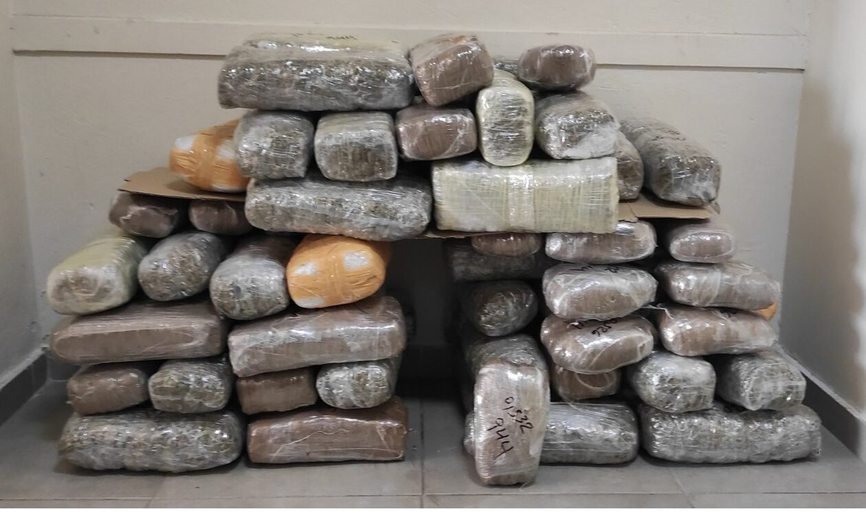 Θεσπρωτία: Η Lussy μύρισε 75 κιλά κάνναβης σε κρύπτη αυτοκινήτου (vid)