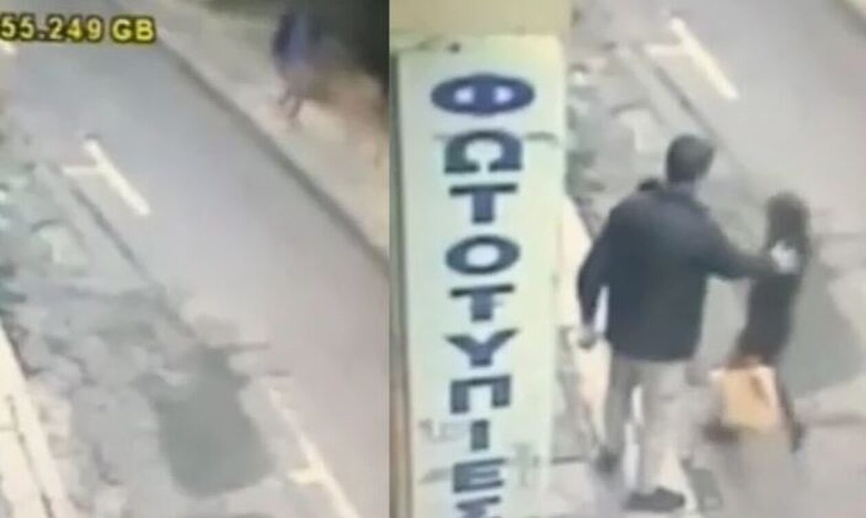 Εξάρχεια: Η στιγμή που ο «δράκος» επιτίθεται σε νεαρή για να την βιάσει