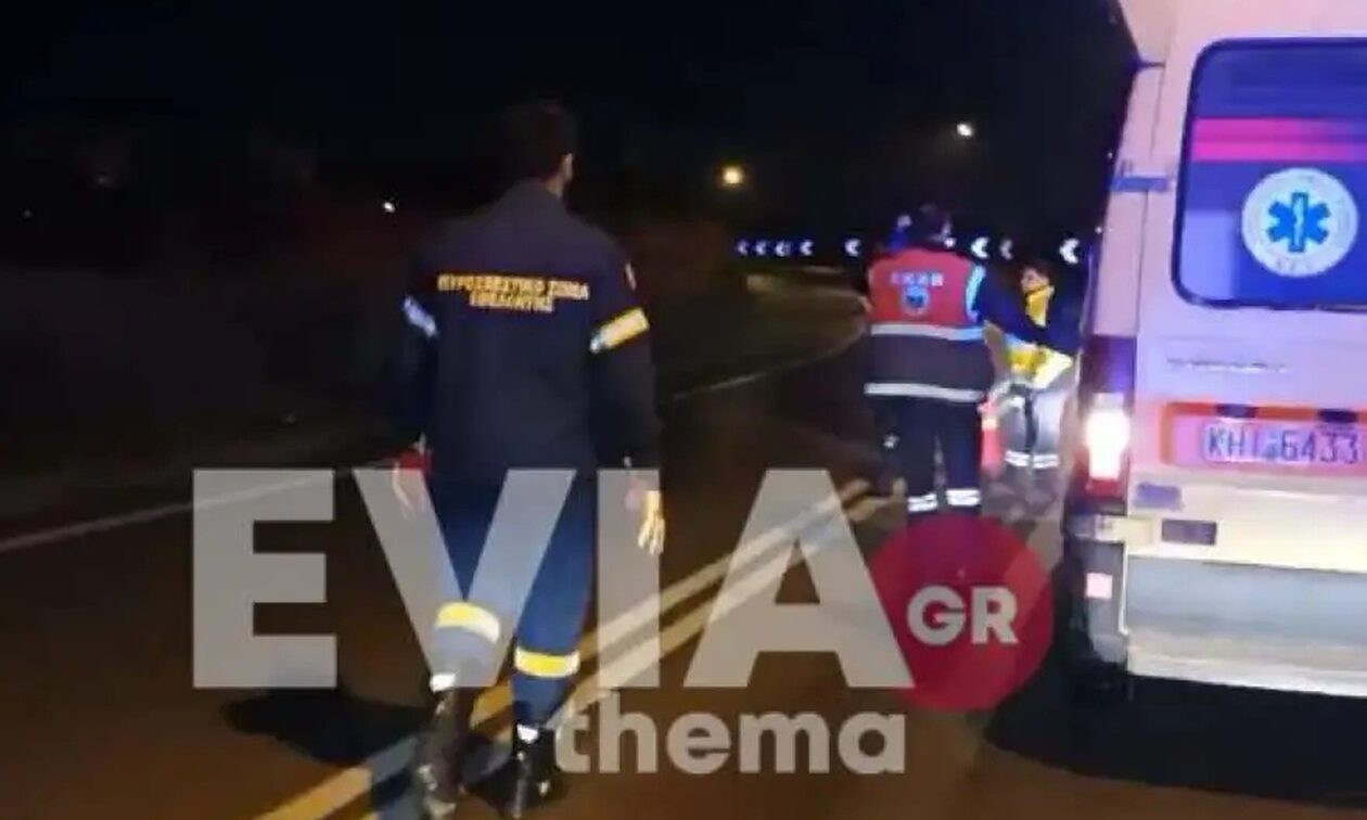 Σφοδρό τροχαίο στα Ψαχνά: Αυτοκίνητο έχασε τον έλεγχο και πέρασε τις μπάρες – Πετάχτηκε έξω η οδηγός