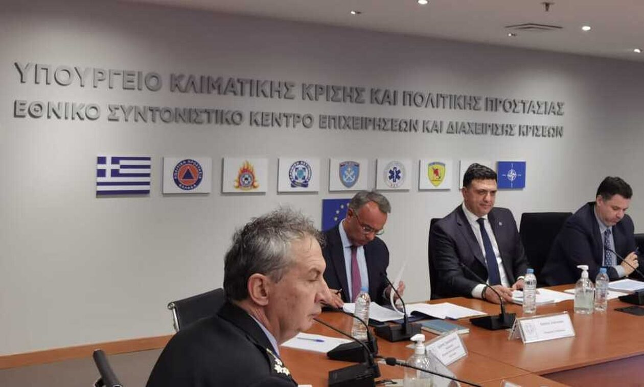 Ευρεία διυπουργική σύσκεψη στο Υπουργείο Κλιματικής Κρίσης για την αντιπλημμυρική προστασία
