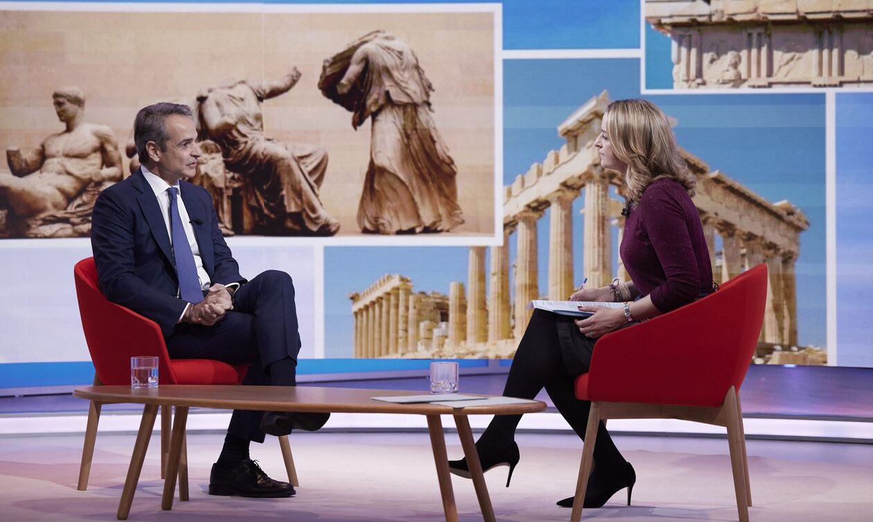 Μητσοτάκης στο BBC για τα Γλυπτά του Παρθενώνα: «Αν κόβαμε μισή τη Μόνα Λίζα τι θα συνέβαινε;»