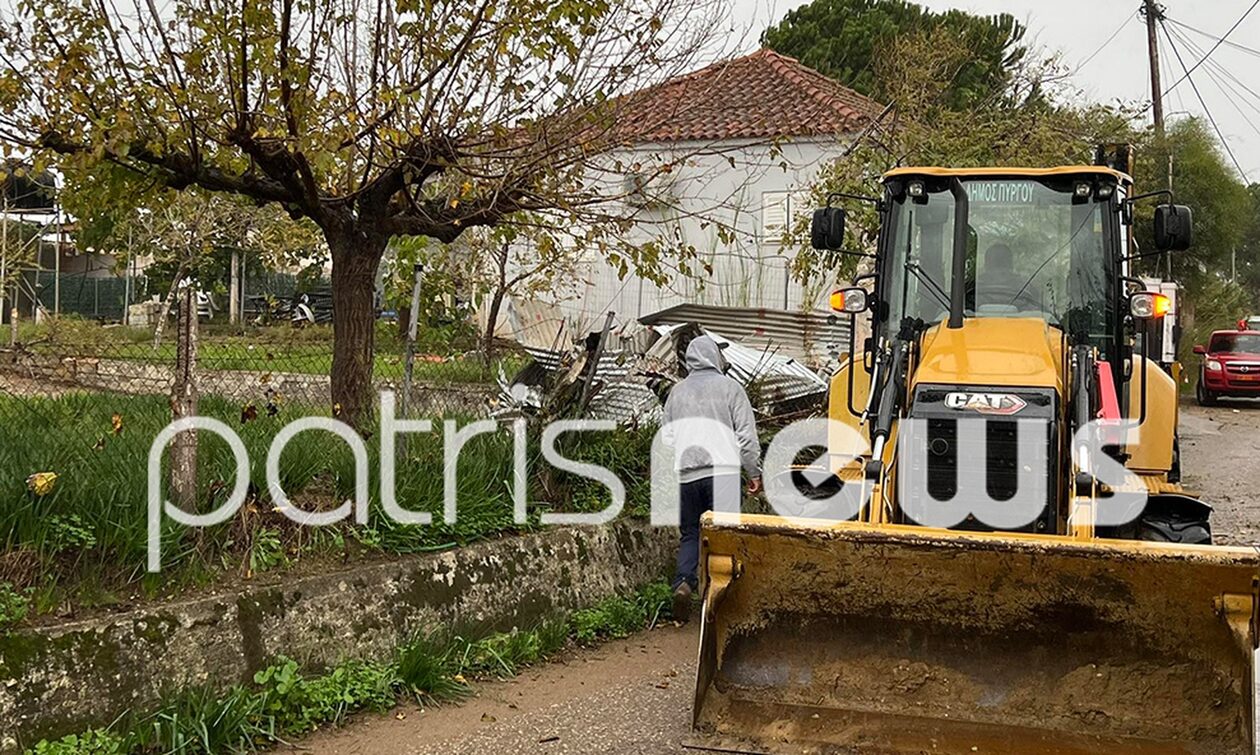 Κατάκολο: Αναμεστρόβιλος σάρωσε την Κυανή Ακτή