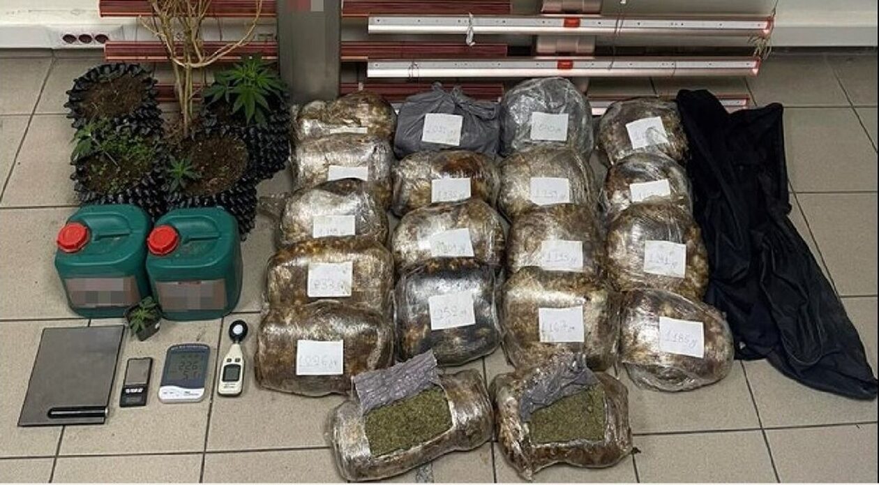 Θεσσαλονίκη: Εντοπίστηκαν περισσότερα από 40 κιλά κάνναβης
