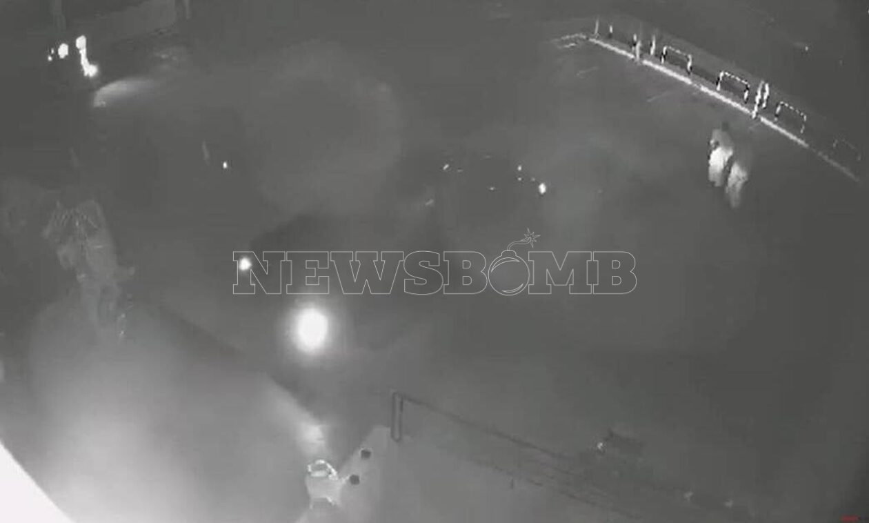 Βίντεο ντοκουμέντο: Η στιγμή της διάρρηξης ΑΤΜ από την συμμορία