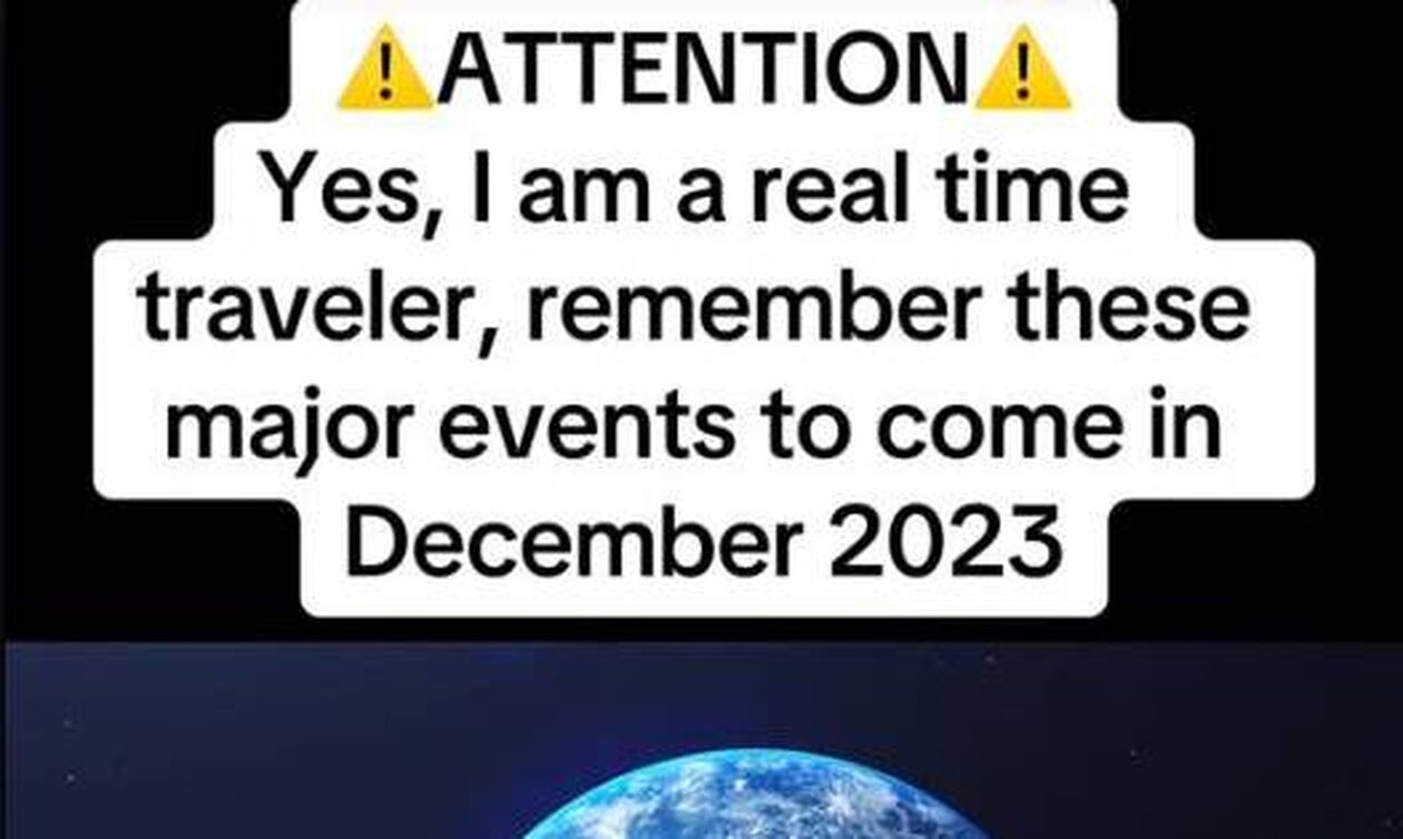 «Ταξιδιώτης του χρόνου» από το 2671 «αποκαλύπτει» την ανακάλυψη που θα γίνει μέσα στον Δεκέμβριο