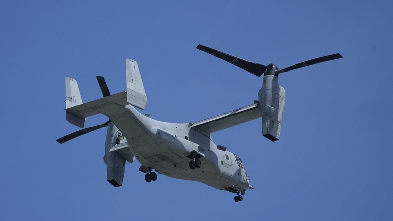 Συνετρίβη αμερικανικό Osprey ανοικτά της Ιαπωνίας: Οκτώ μέλη του πληρώματος νεκρά