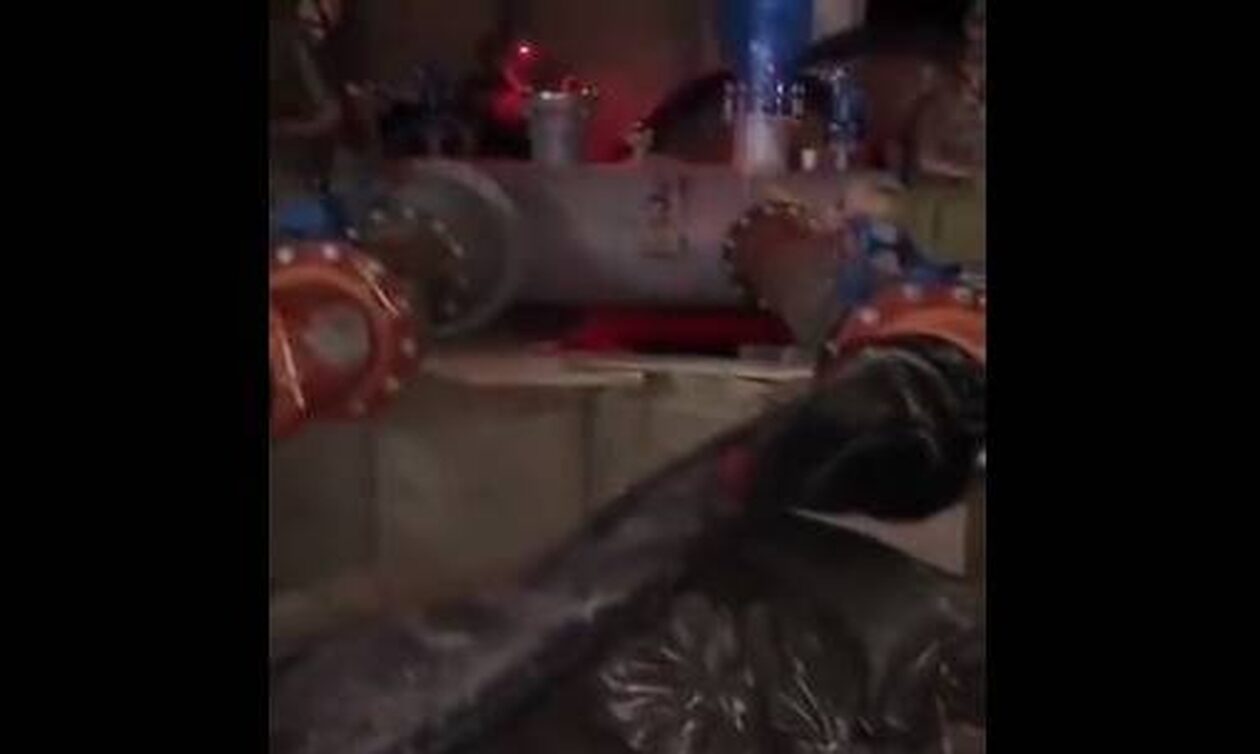 Βίντεο από τη στιγμή που ο ισραηλινός στρατός φέρεται να πλημμυρίζει τούνελ της Χαμάς