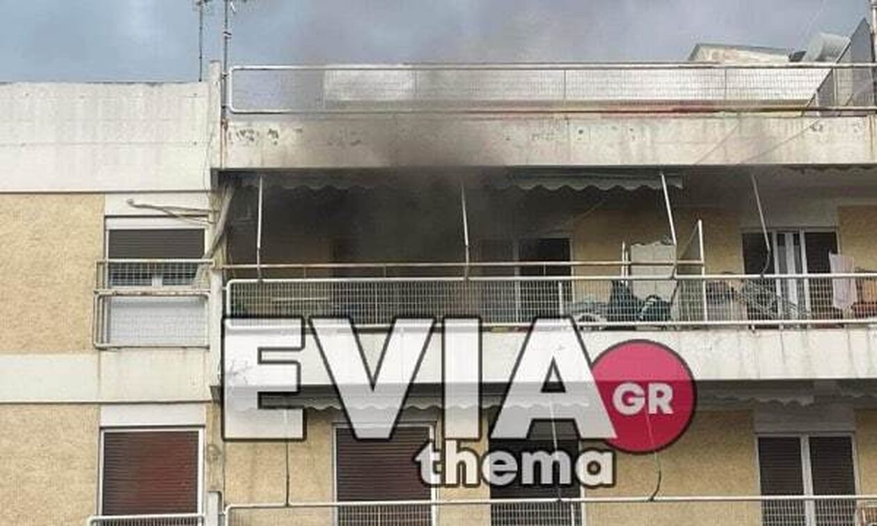 Φωτιά σε διαμέρισμα στη Χαλκίδα: Από θαύμα σώθηκε μια γυναίκα – Την έβγαλαν λιπόθυμη
