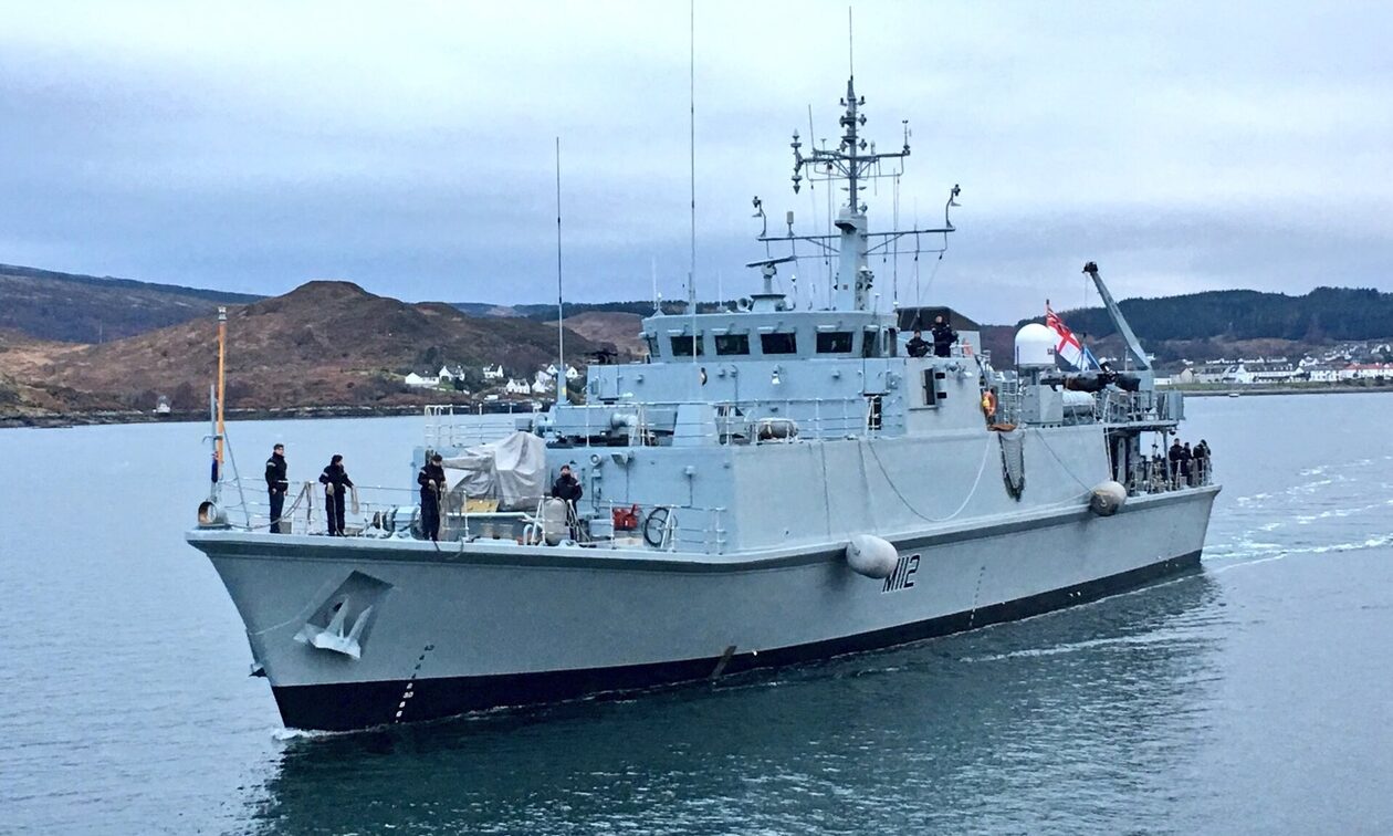 Η Βρετανία στέλνει στην Ουκρανία δυο ναρκοθηρευτικά πλοία