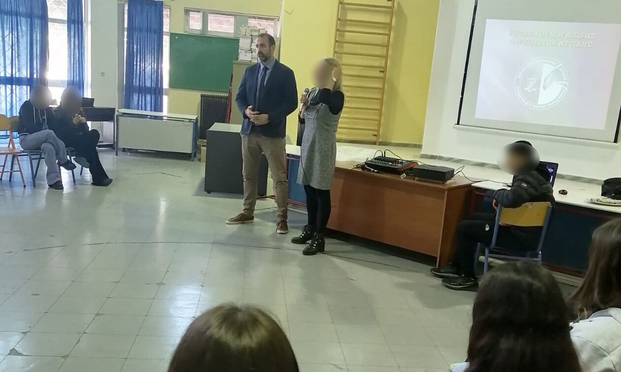 Ασπρόπυργος: Ενημέρωση σε μαθητές του Γυμνασίου για θέματα ναρκωτικών