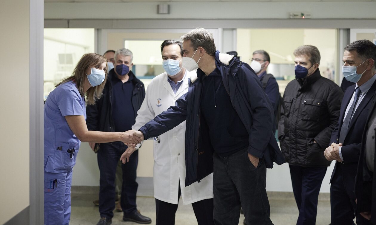 Ο Κυριάκος Μητσοτάκης επισκέφθηκε το Αττικόν