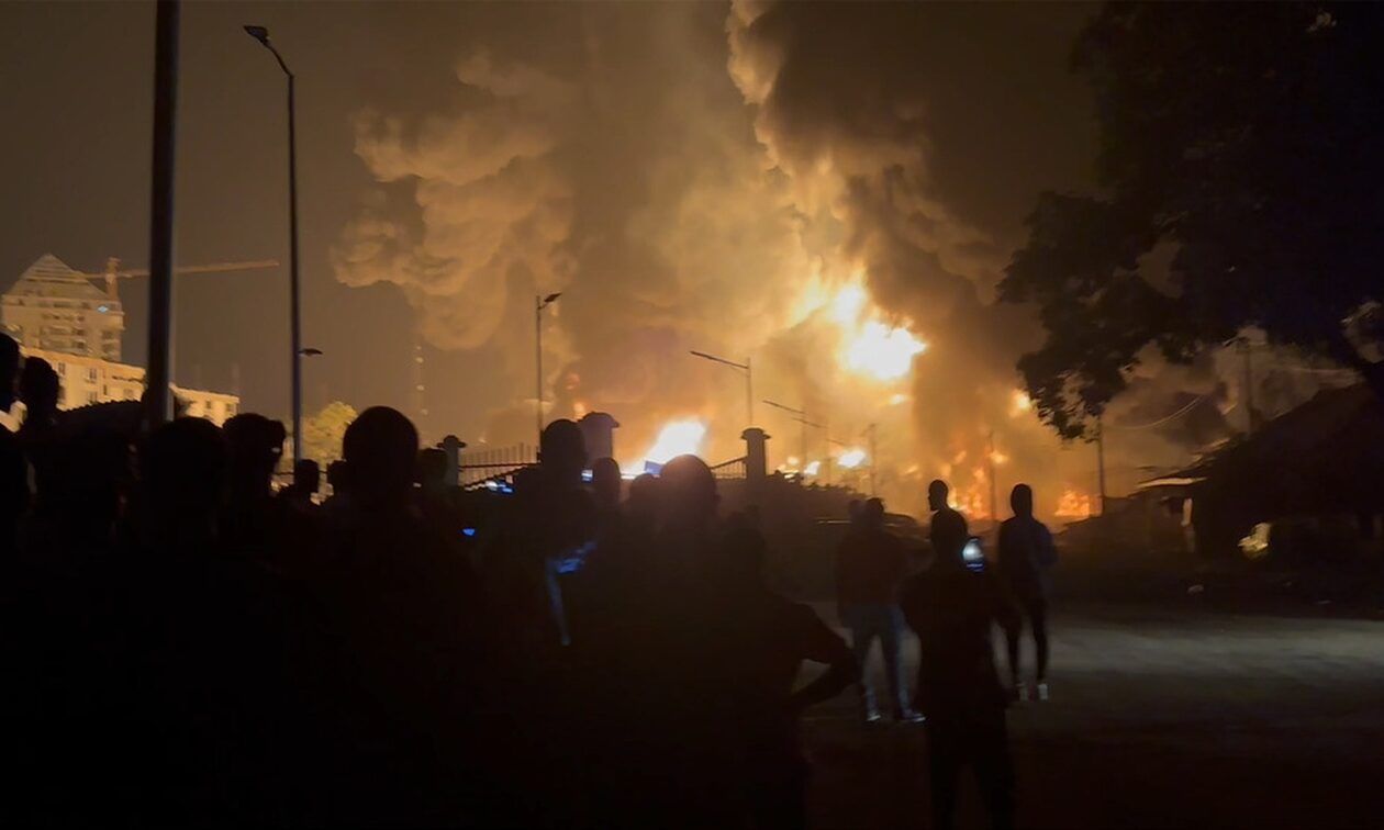 Τριήμερο εθνικό πένθος στη Γουινέα: 23 νεκροί και 241 τραυματίες από την έκρηξη σε αποθήκη καυσίμων
