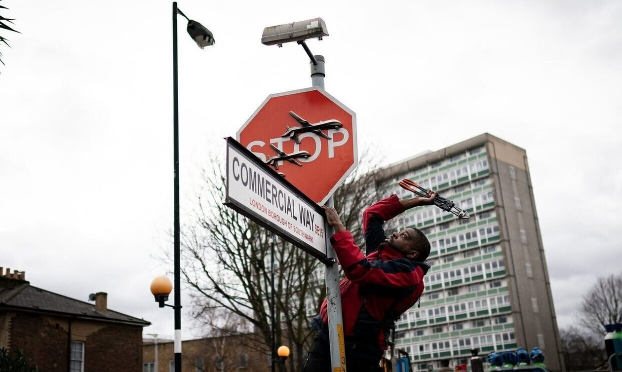 Λονδίνο: Δεύτερη σύλληψη για την κλοπή έργου τέχνης του Banksy