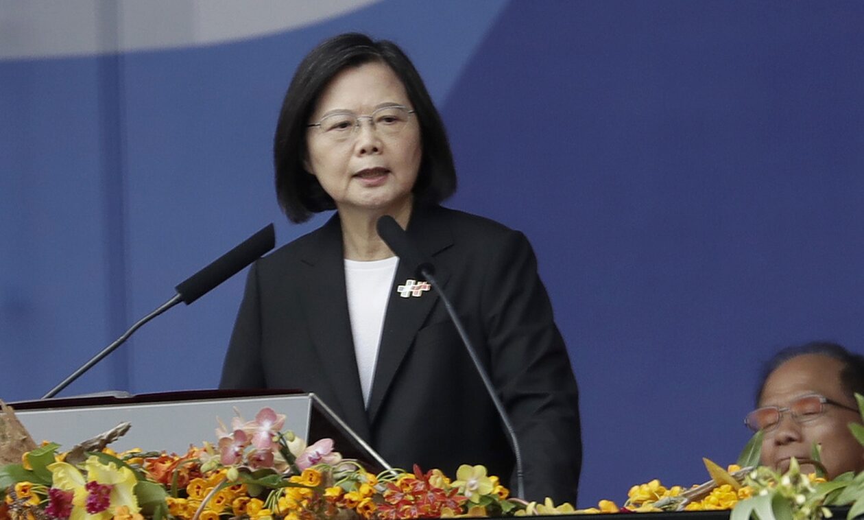 Ταϊβάν: Η πρόεδρος της χώρας λέει πως οι σχέσεις με την Κίνα πρέπει να αποφασιστούν από τον λαό